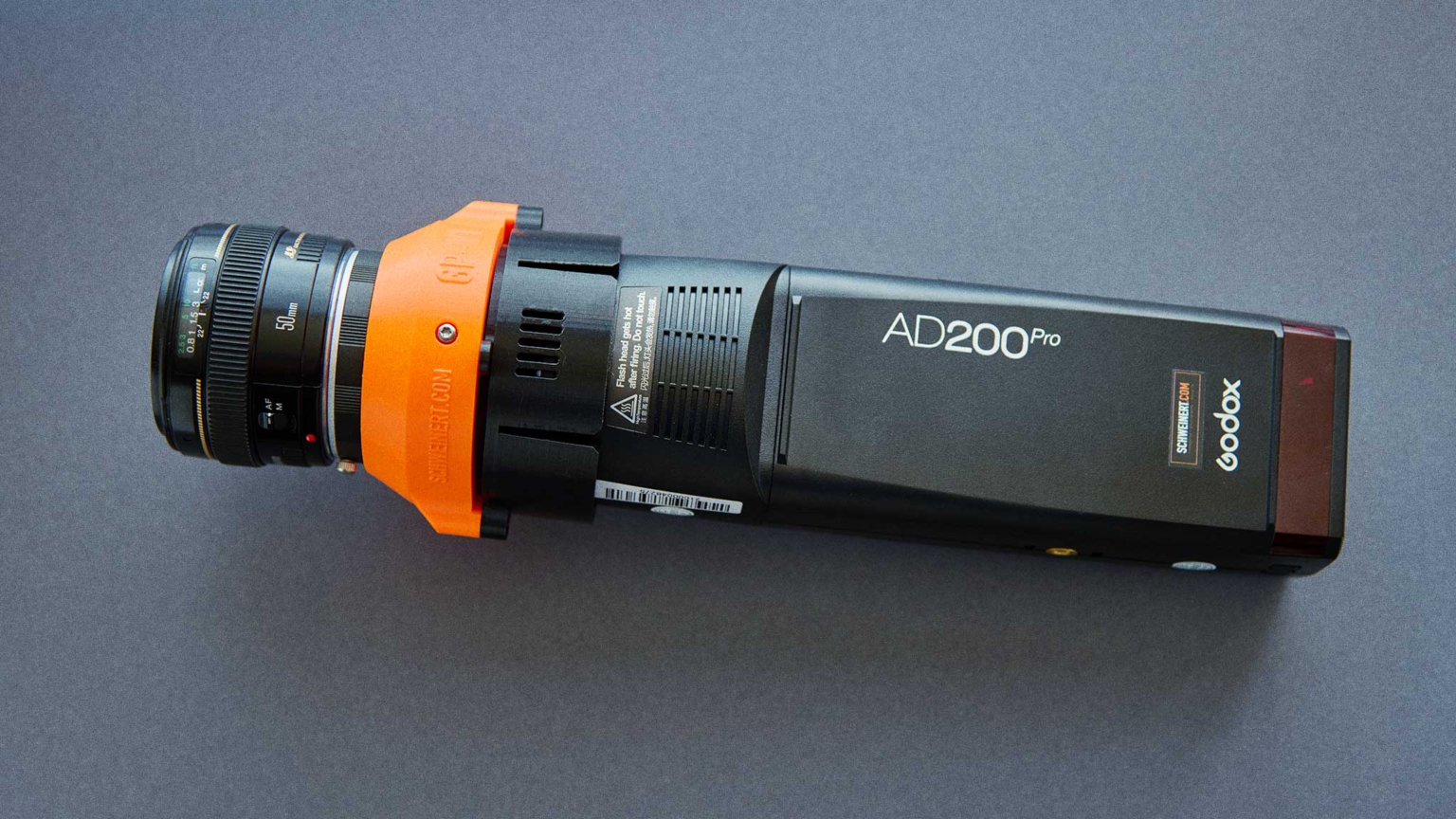 DIY Gobo Projector Godox V1 / AD200