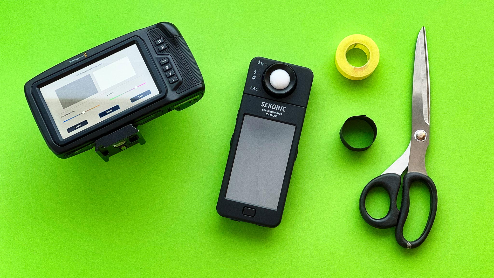 Pocket 6K Sekonic calibration